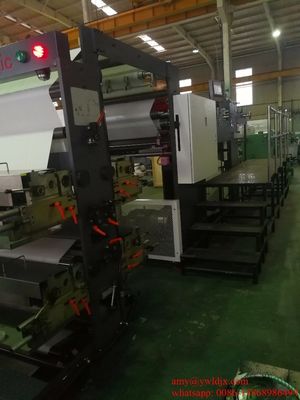 Compacte en gebruiksvriendelijke flexografische drukmachine voor oefenboek