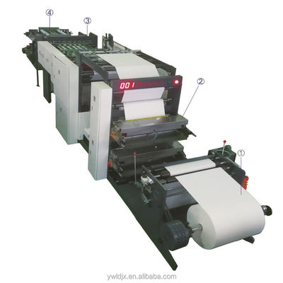 Upgrade uw productielijn met High Speed Flexo Exercise Notebook Regeling Machine