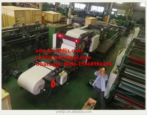 Upgrade uw productielijn met High Speed Flexo Exercise Notebook Regeling Machine