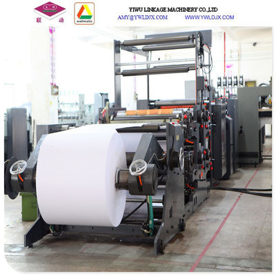 Office Stationery Full Line Ruling Folding Cutting Binding All in One Notebook Machine Productielijn