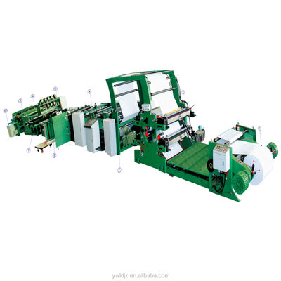 Geavanceerde zachte cover oefenboek machine voor full line regeling vouwen snijden bindend alles in één