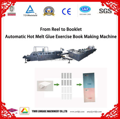 24 uur LD-GNB670 Z-type Volledig automatische notebook-machine met koude lijm